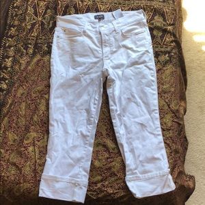 NYDJ Wide Cuff Capri